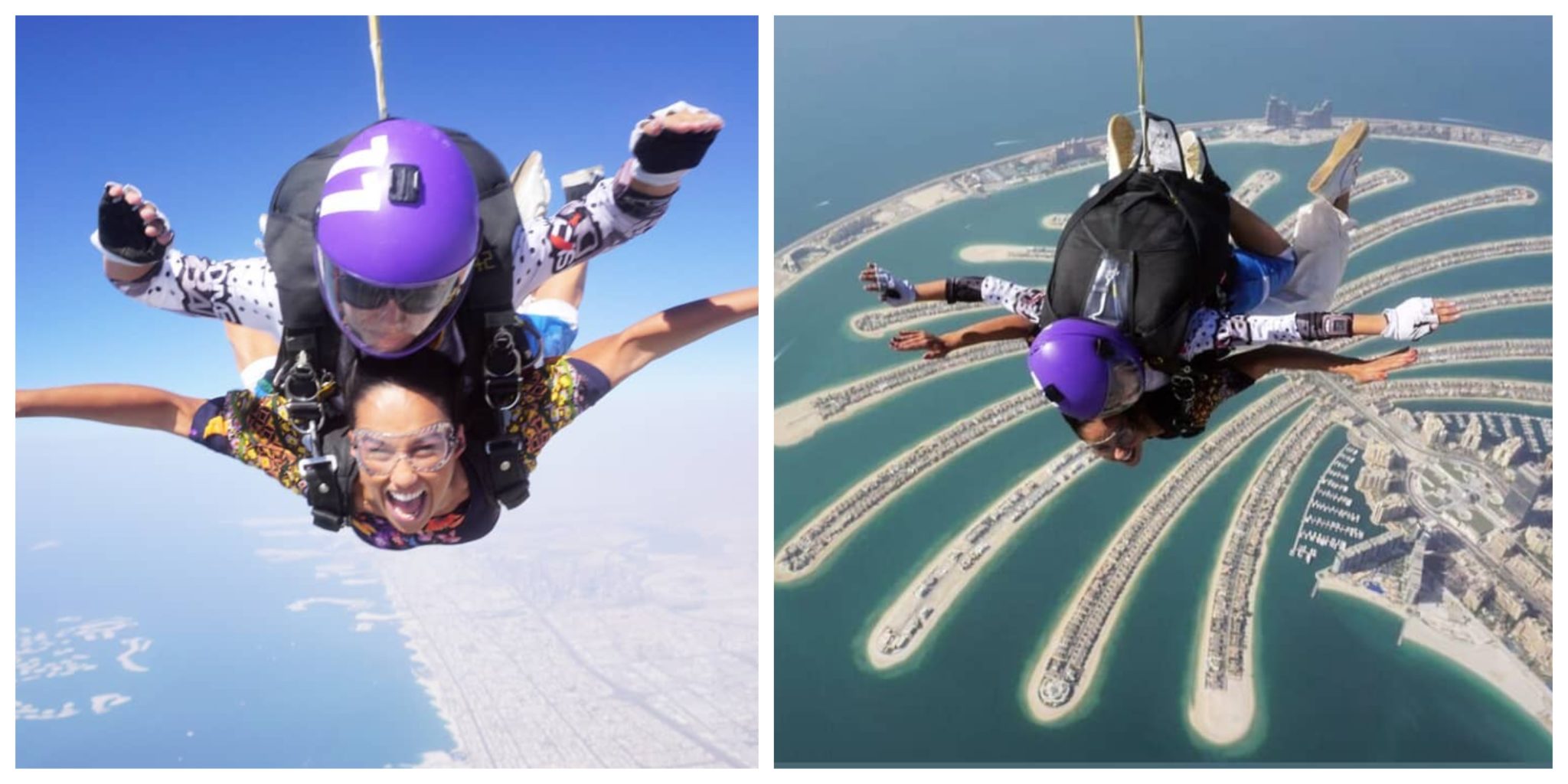 Rita Pereira Rita Pereira salta de paraquedas no Dubai: "Uma sensação inigualável"