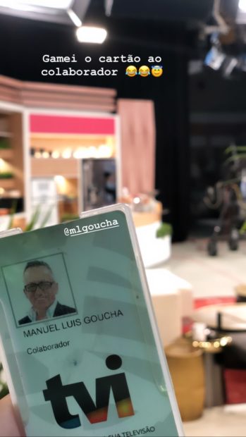 cartaogoucha Maria Cerqueira Gomes revela cartão de funcionário de Goucha