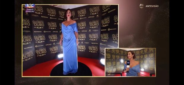 Debora Monteiro Os Looks Das Apresentadoras Da 'Red Carpet' Da 'Xxiv Gala Globos De Ouro'