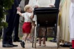 George2 Na Primeira Semana De Escola De Charlotte, Veja As Fotografias Dos Filhos De William