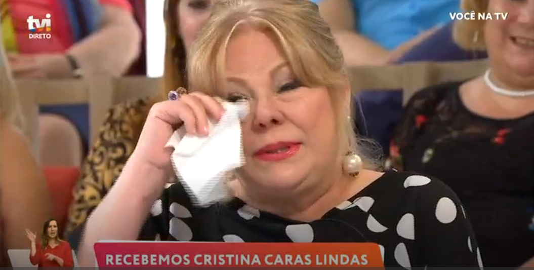 Cristina Caras Lindas Cristina Caras Lindas Em Lágrimas No ‘Você Na Tv’