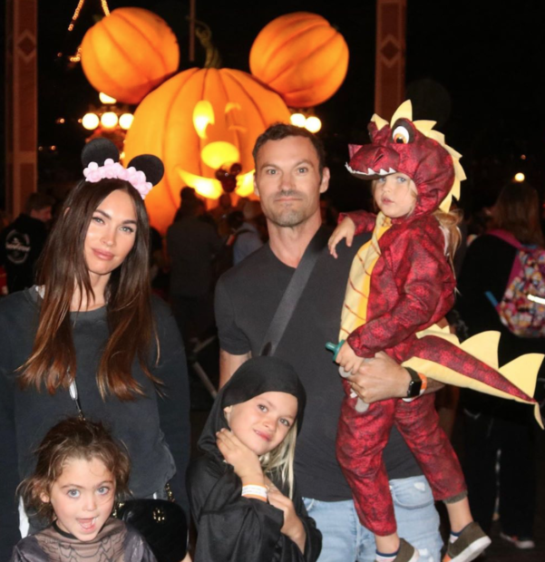 megan fox1 Megan Fox partilha fotos inéditas com a família perfeita