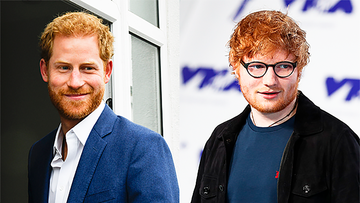 Prince Harry Vs Ed Sheeran Fb Príncipe Harry E Ed Sheeran Juntos Em Novo Projeto