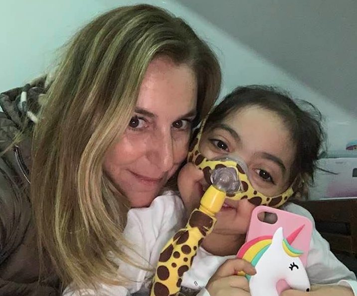 Alexandraborges e margarida e1574361575815 Alexandra Borges visita menina no hospital: "Marcará a minha vida para sempre"