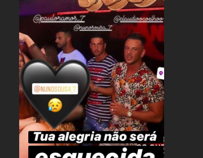 Claudiocoelho E Nunosousa Ex-Concorrentes Do 'Love On Top' Estão De Luto