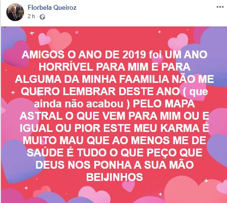 Florbela Queiroz 1 Florbela Queiroz Desabafa: &Quot;O Ano De 2019 Foi Um Ano Horrível Para Mim&Quot;