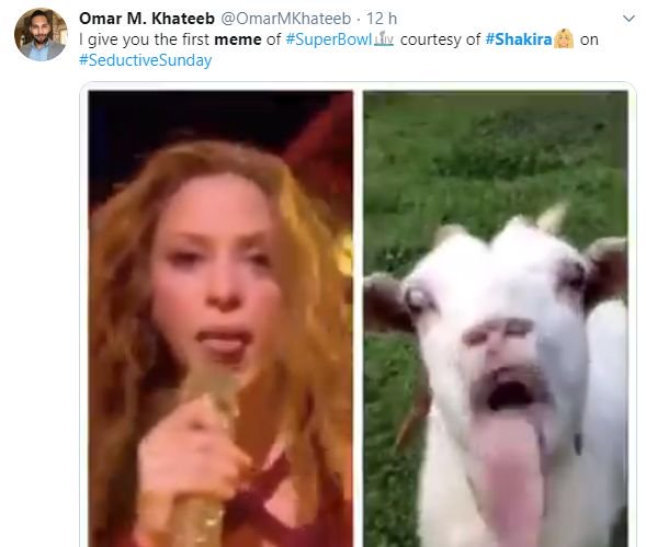 Captura De Ecra 238 Movimento De Shakira No Super Bowl Torna-Se Viral Na Internet