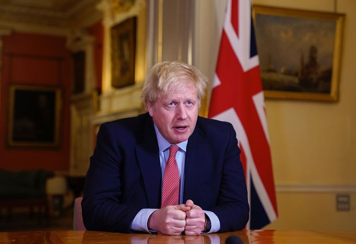 Boris Johnson Boris Johnson Saiu Dos Cuidados Intensivos