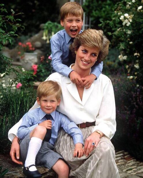 diana william e harry Faz hoje 23 anos que a princesa Diana morreu