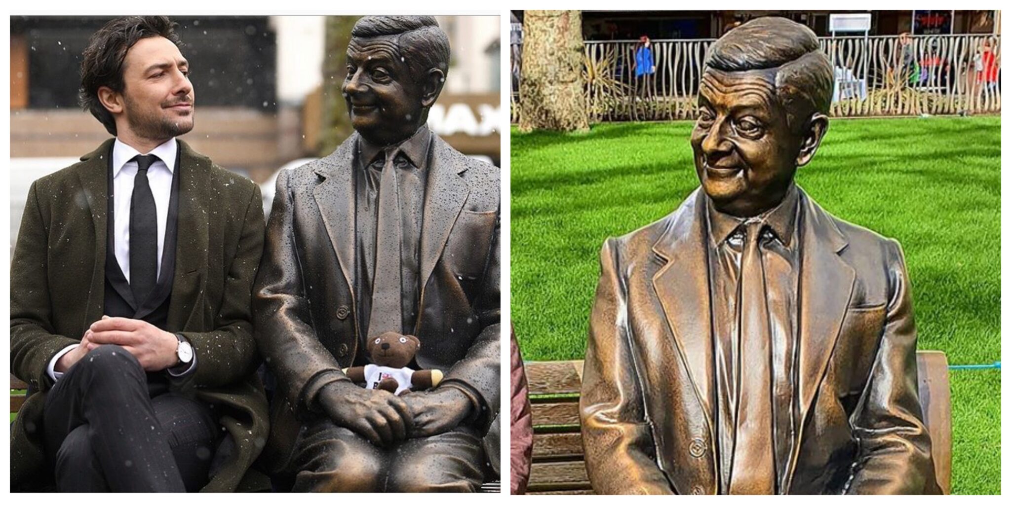 Estatua Mr Bean Scaled Estátua De Mr. Bean É A Nova Sensação De Londres