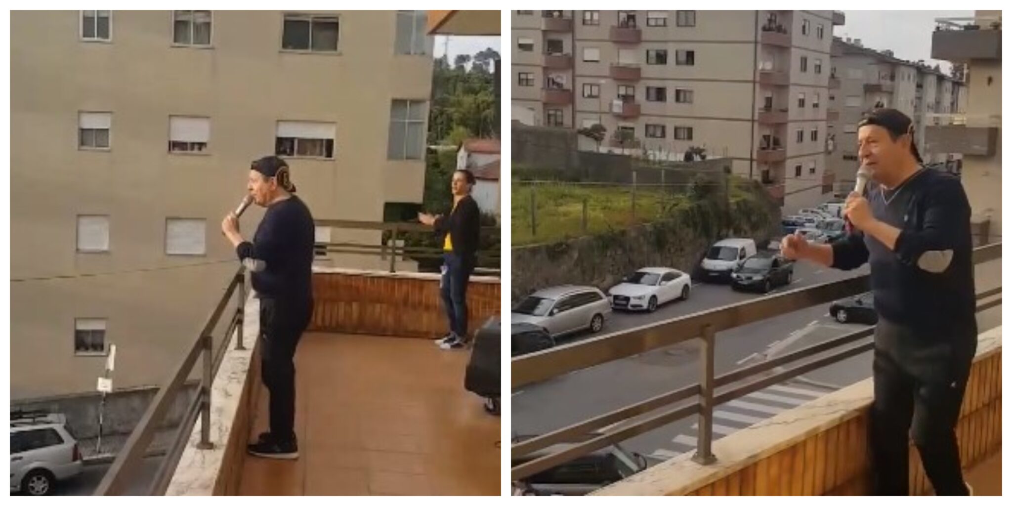 josemalhoa scaled José Malhoa anima vizinhos com concerto na varanda