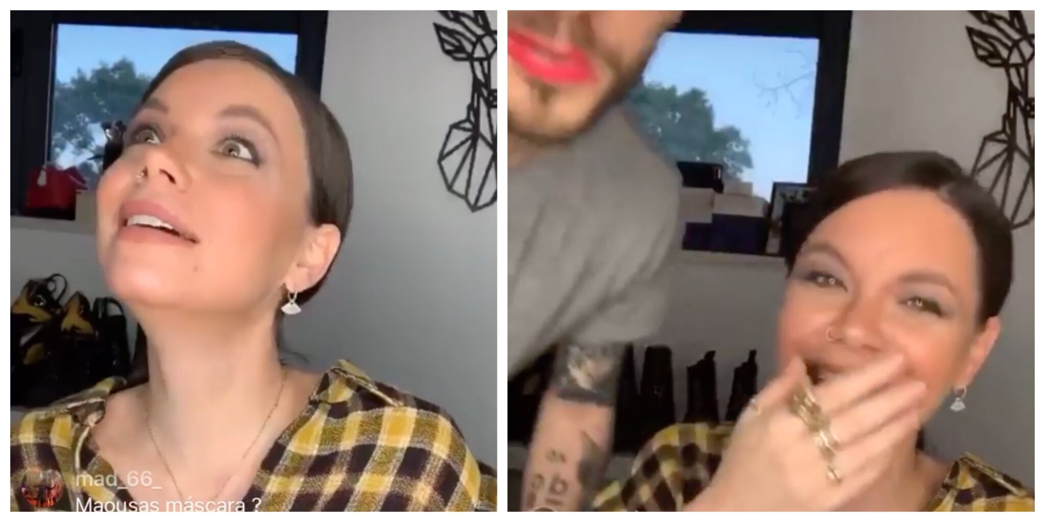 Mel Jordao Diogo Picarra Scaled Diogo Piçarra Assiste Ao Direto Da Namorada Sobre Maquilhagem E O Resultado É Hilariante