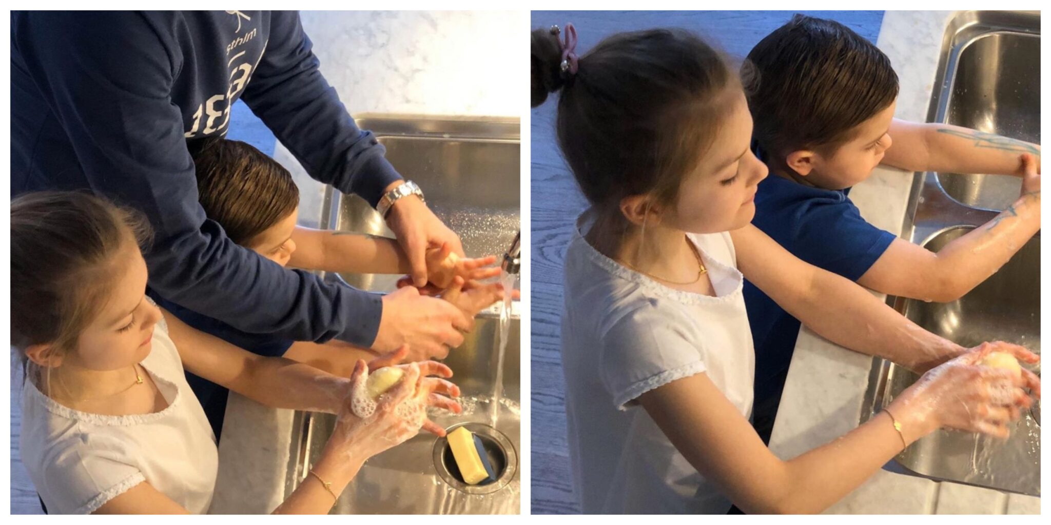 Princesa Estelle Suécia Scaled Com Apenas Oito Anos, Estelle Da Suécia Usa Colar De Luxo