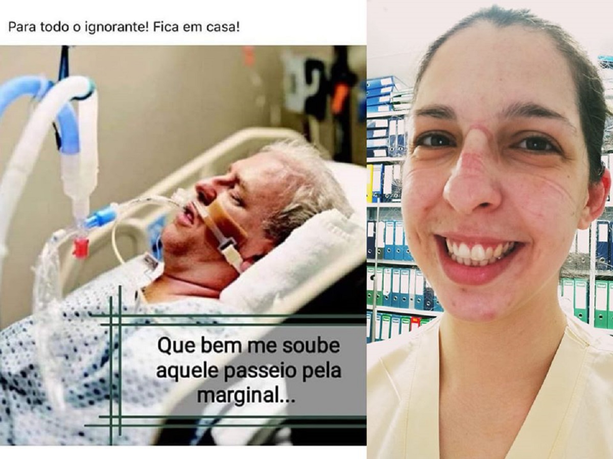 Suse Antunes Enfermeira Que Se Revoltou Com Imagens Da Póvoa De Varzim Fala Em Direto Na Sic