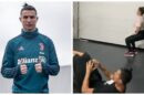 Cristiano Ronaldo Treino Em Familia Na Garagem1 Em Quarentena, Cristiano Ronaldo Põe A Família Toda A &Quot;Mexer&Quot;