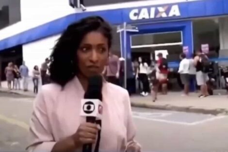 Reporter Atacada Repórter Da 'Tv Globo' É Atacada Durante Reportagem Em Direto