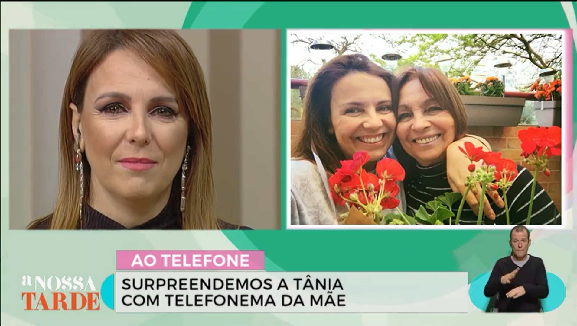 Tania Tânia Ribas De Oliveira Emociona-Se Com Telefonema Da Mãe Em Direto