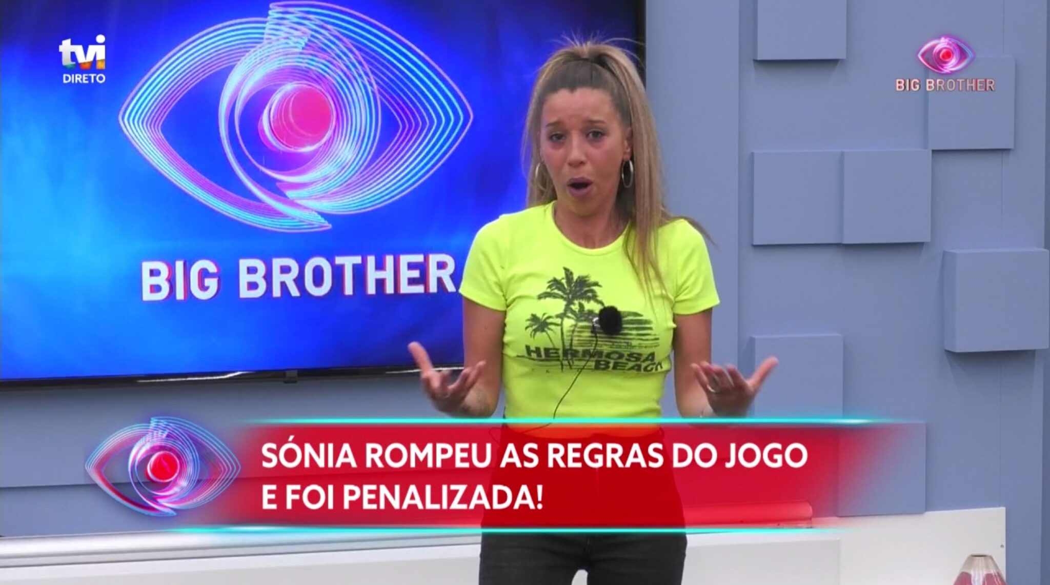 Big Brother Sonia 1 Scaled Sónia Nomeada Pelo Big Brother: “Agora Levo Um Estalo Destes. Isto Para Mim É Telenovela”