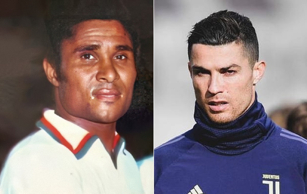 eusebio cristiano ronaldo Eusébio ou Ronaldo? "Se se portasse melhor na vida privada, seria o melhor do mundo"