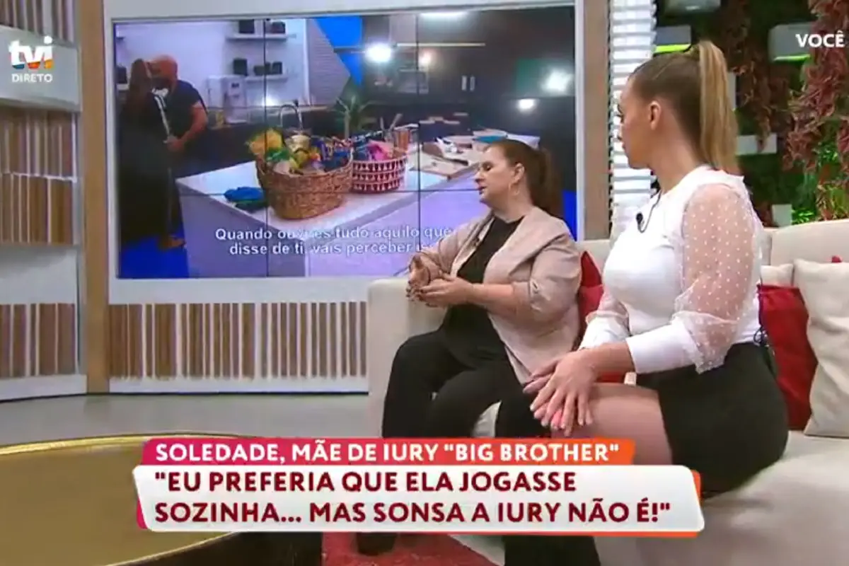 Soledade Iury Voce Na Tv Big Brother 2020 Pipoca Salgada! Mãe De Iury Critica Ana Garcia Martins No Você Na Tv