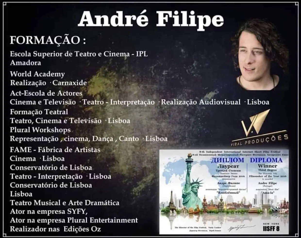 Andre Filipe Formacao Big Brother