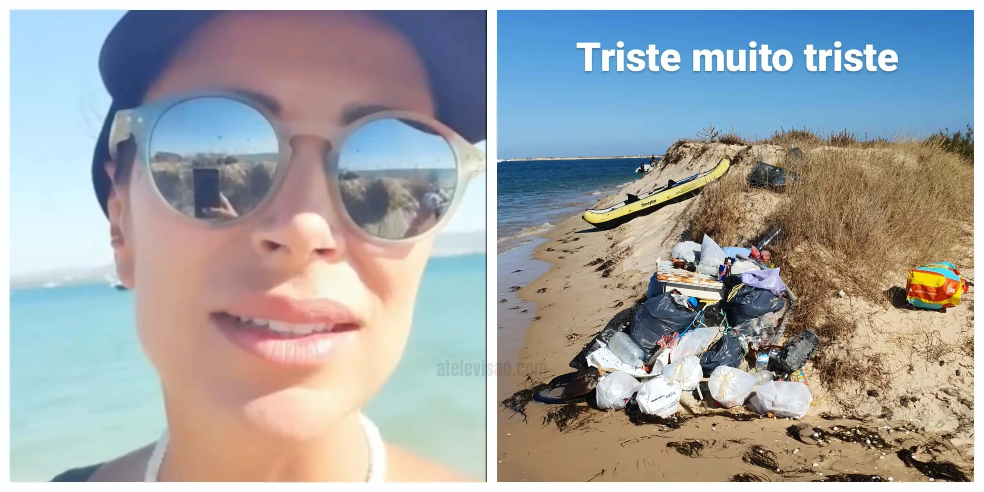 Dania Neto Ilha Da Culatra Lixo