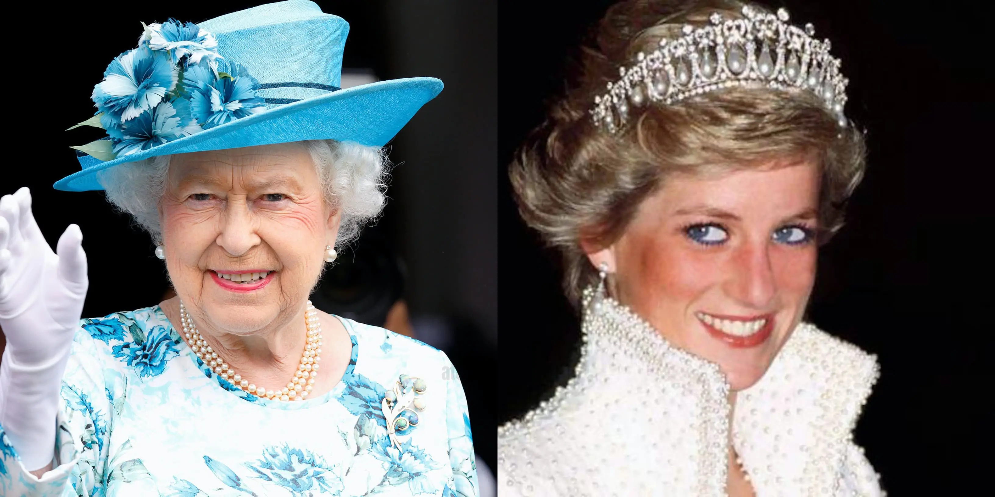 Rainha Isabel Princesa Diana