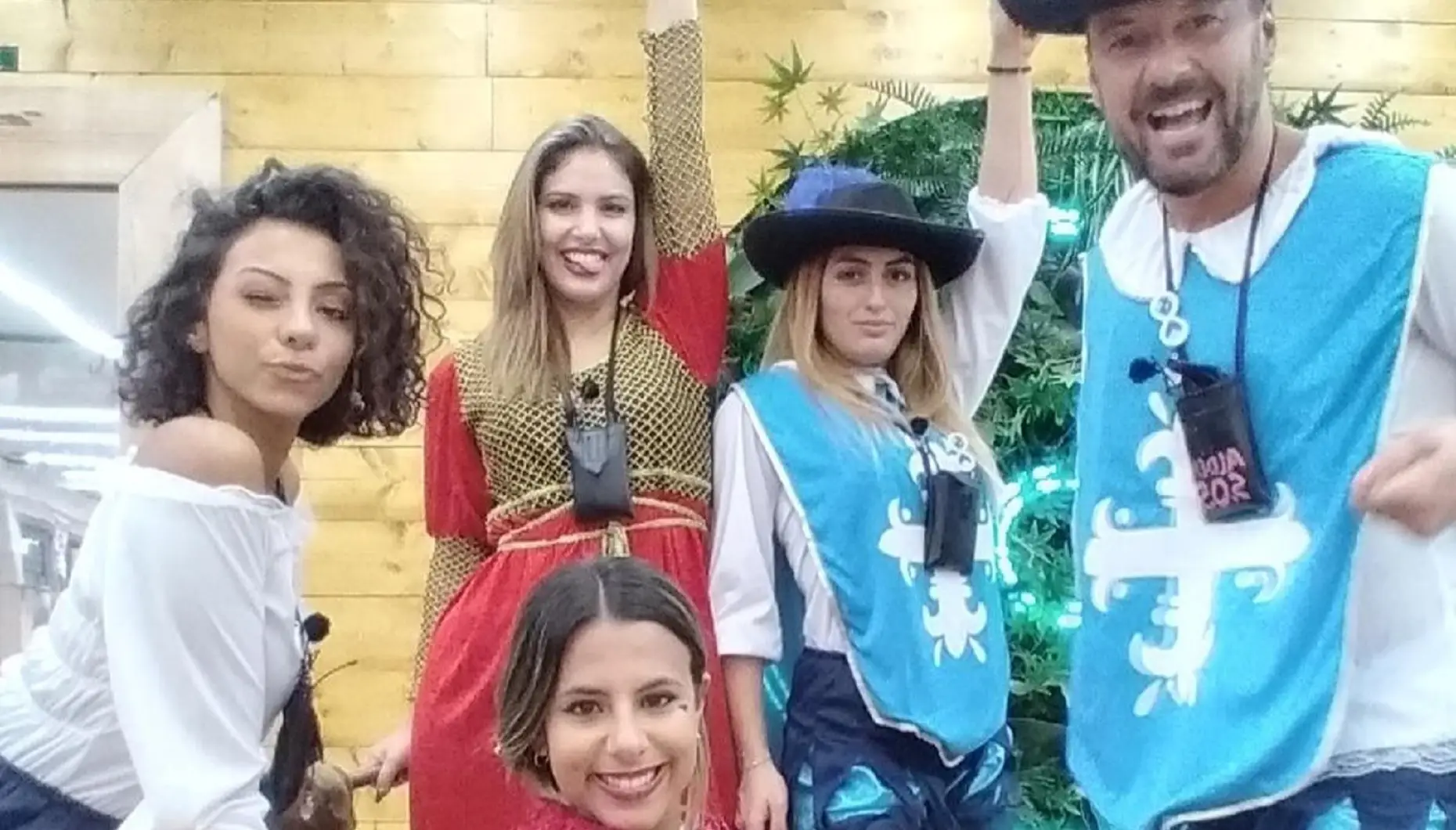 Carina, Jéssica, Joana, Pedro, Zena, Big Brother
