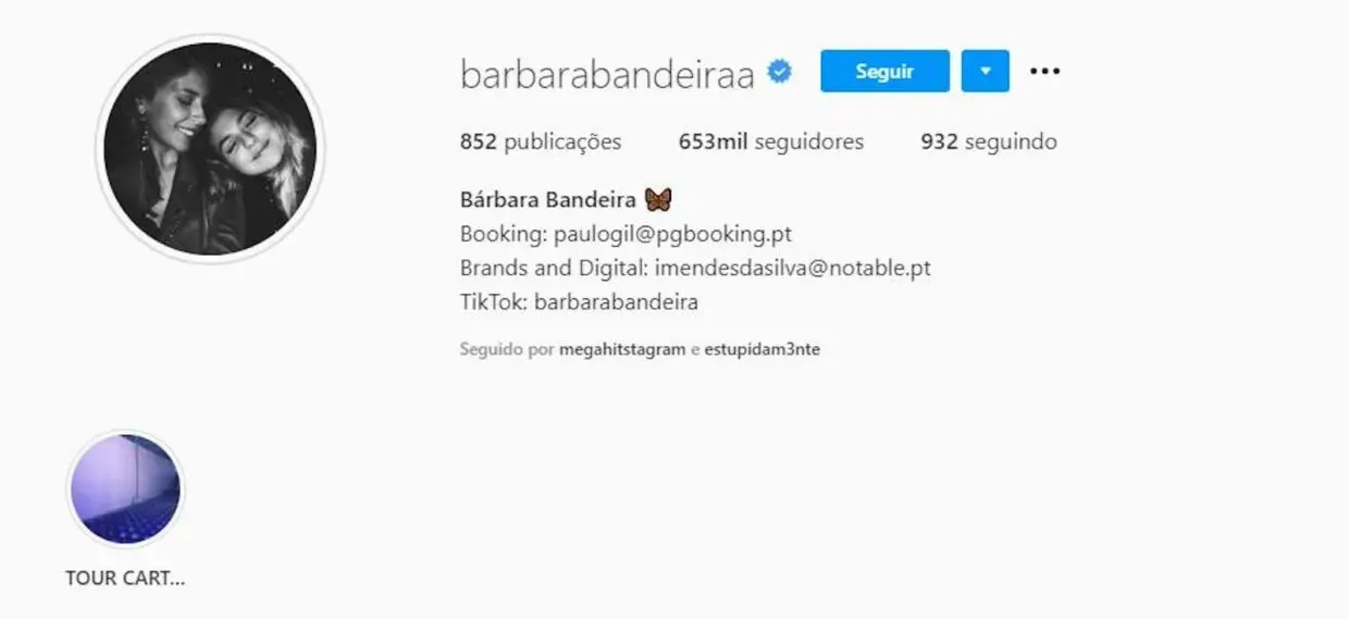 Barbara Bandeira Homenagem Sara Carreira