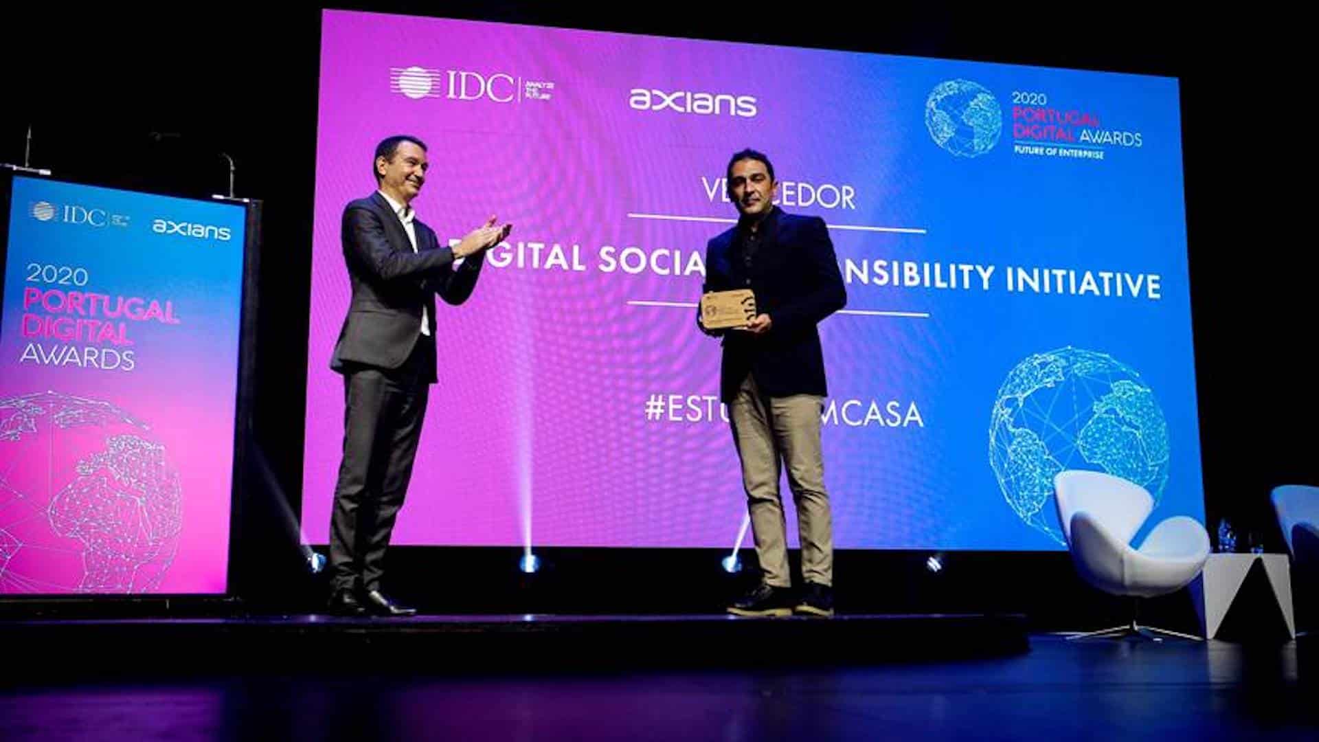 Estudo Em Casa Dinstinguido Premio Portugal Digital Awards 2020