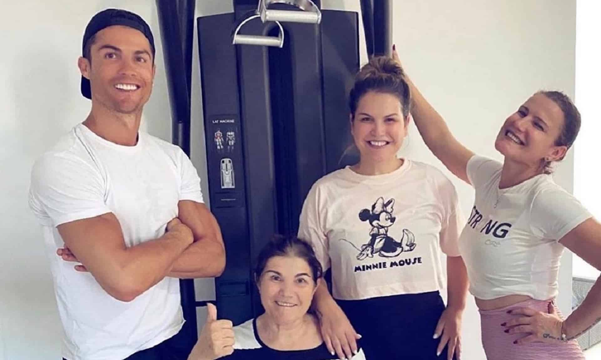 Cristiano Ronaldo familia Katia aveiro dolores aveiro elma