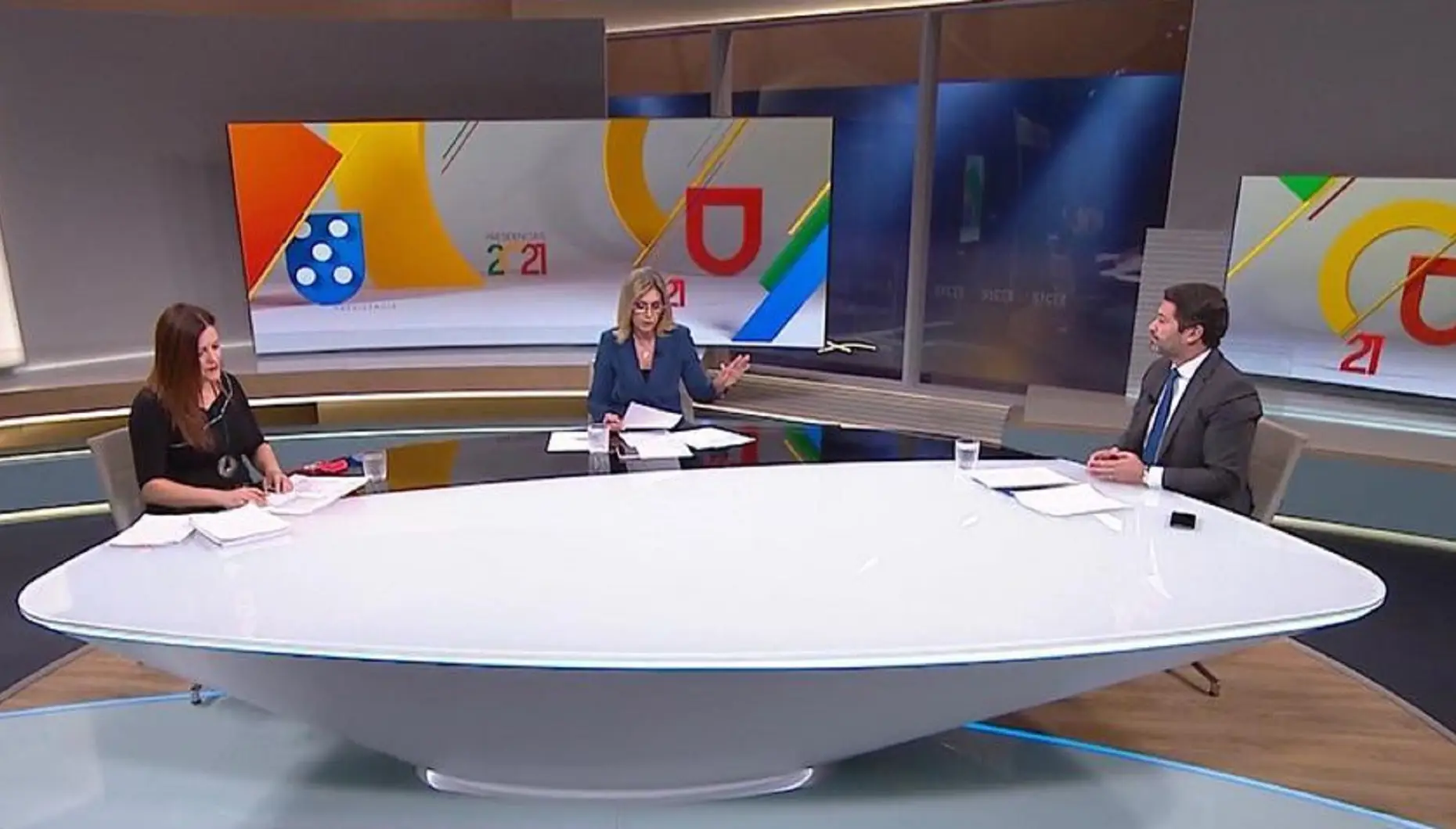 Debates Presidenciais, Clara De Sousa, Marisa Matias, André Ventura