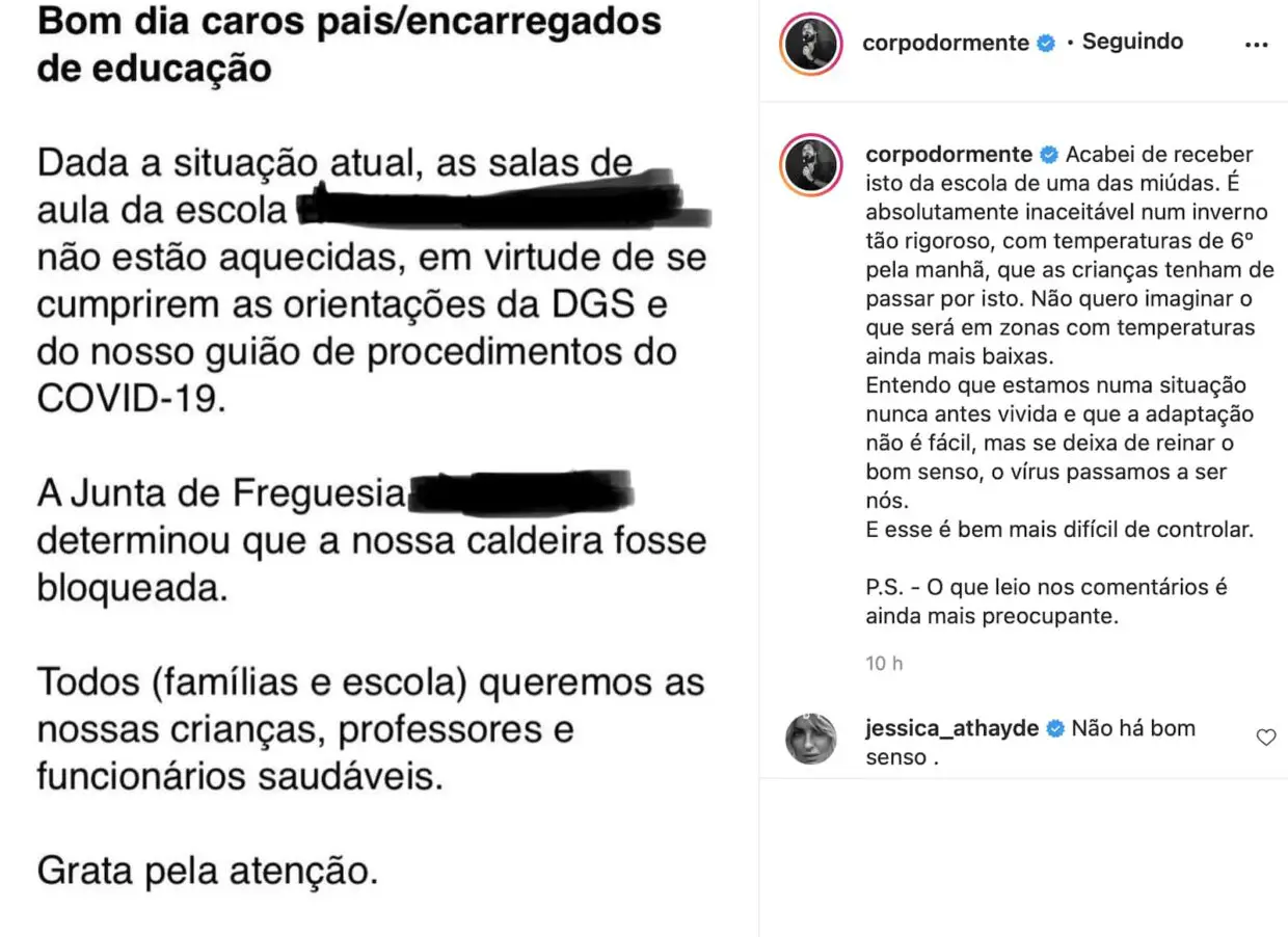 Bruno Nogueira Indignado Escola Filha