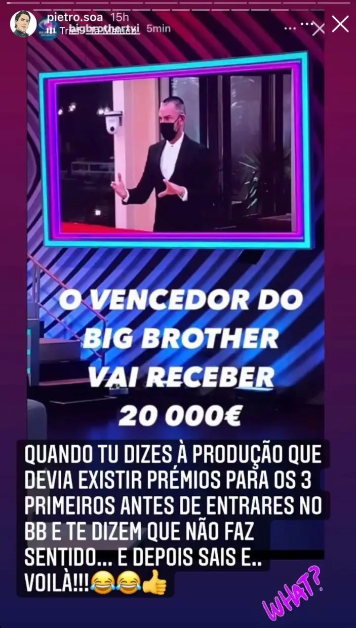Big Brother, Pedro Soá