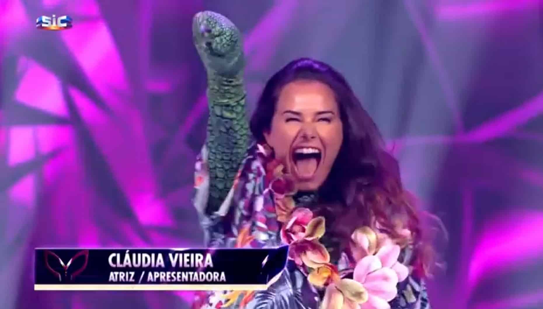 Cláudia Vieira, A Máscara, SIC