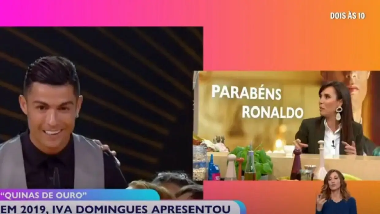 Cristiano Ronaldo E Iva Domingues