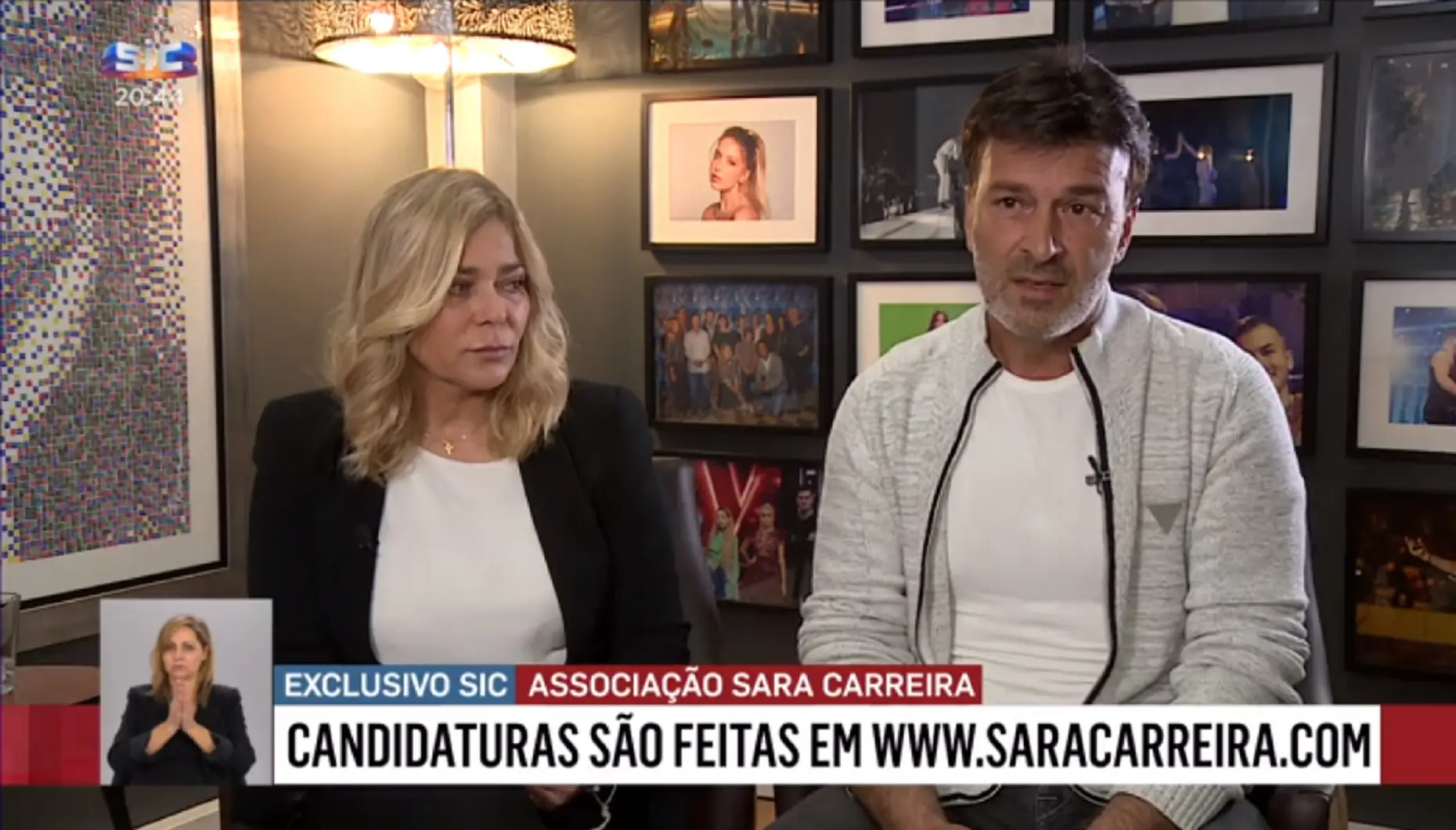 Fernanda Antunes, Tony Carreira, Sara Carreira