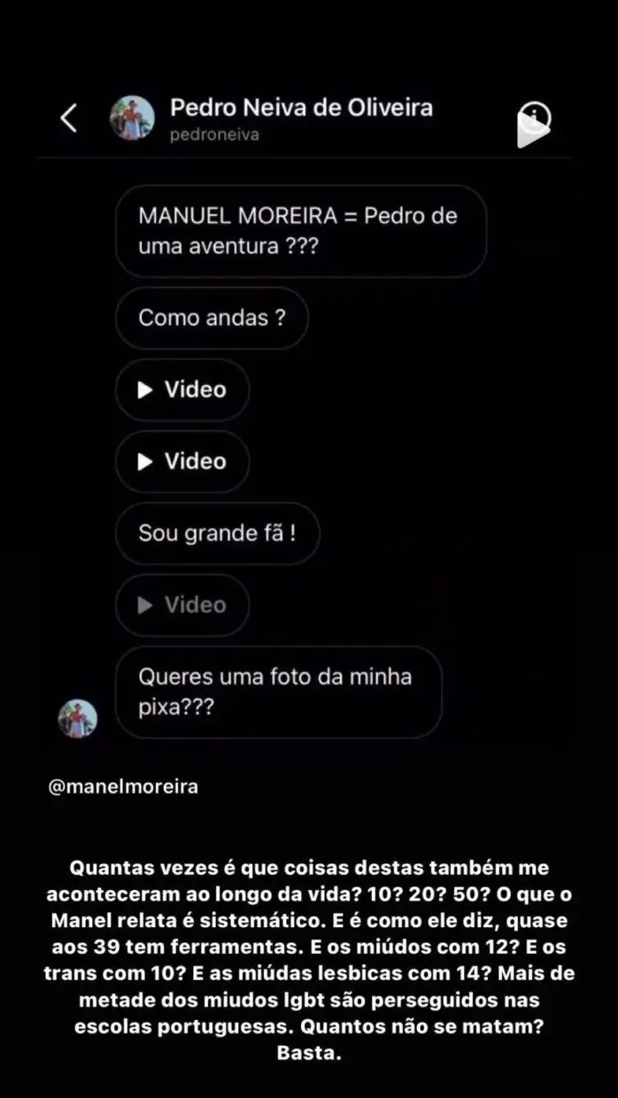 Rui Maria Pêgo, Instagram