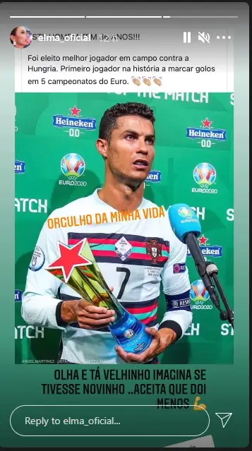Elma Aveiro Cristiano Ronaldo