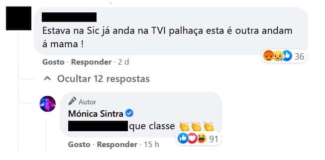 Mónica Sintra, Crítica