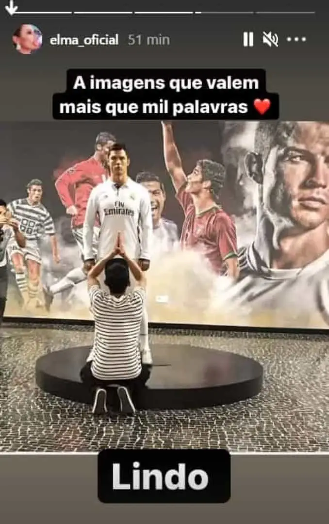 Fã, Cristiano Ronaldo, Elma Aveiro