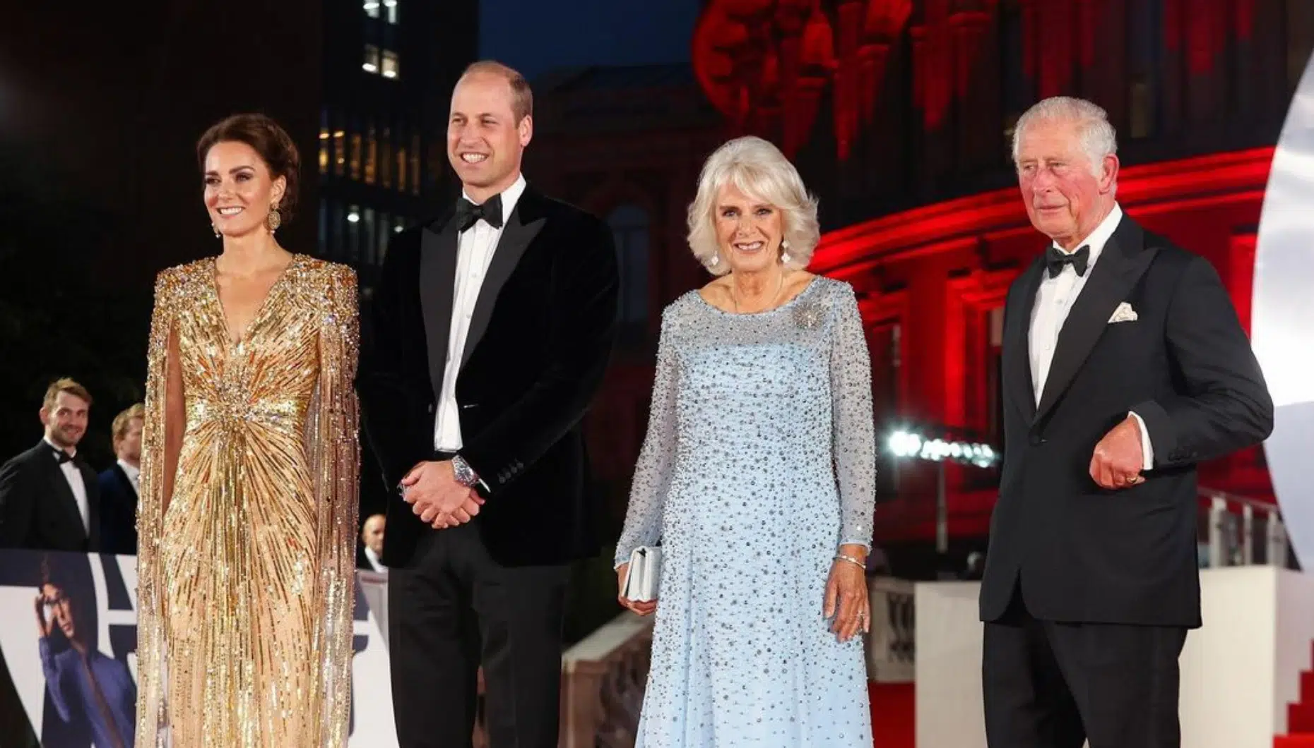 Princípe William, Kate, Princípe Carlos, Camilla