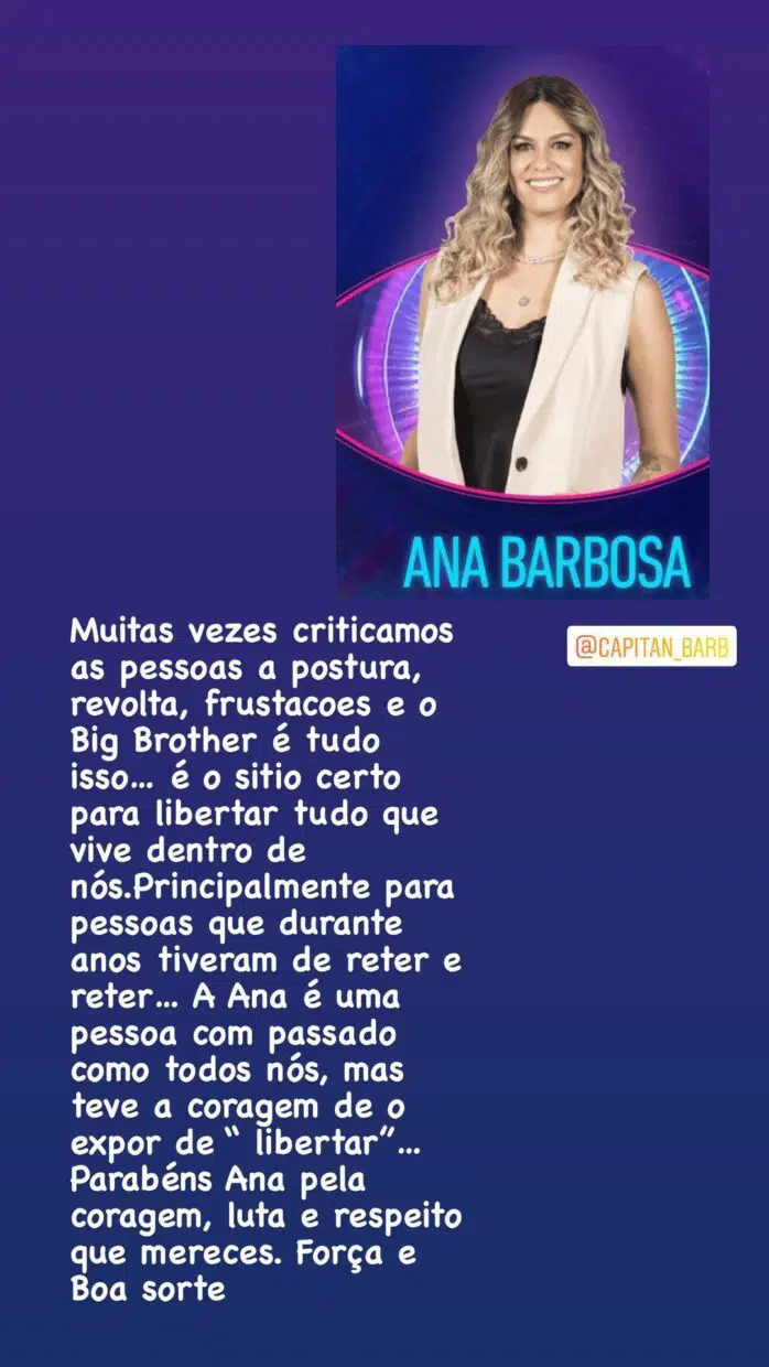 Big Brother, Pedro Soá, Ana Barbosa