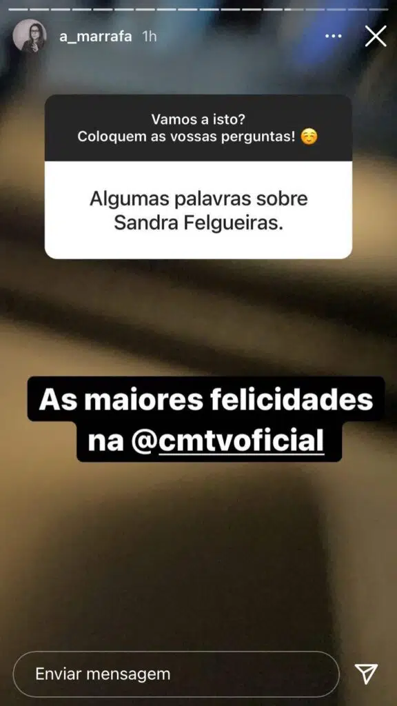 Rita-Marrafa-De-Carvalho-Instastory-Sandra-Felgueiras