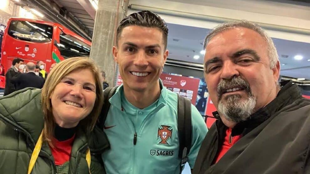 Cristiano Ronaldo, Dolores Aveiro, José Andrade