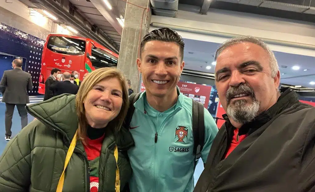 Cristiano Ronaldo, Dolores Aveiro, José Andrade