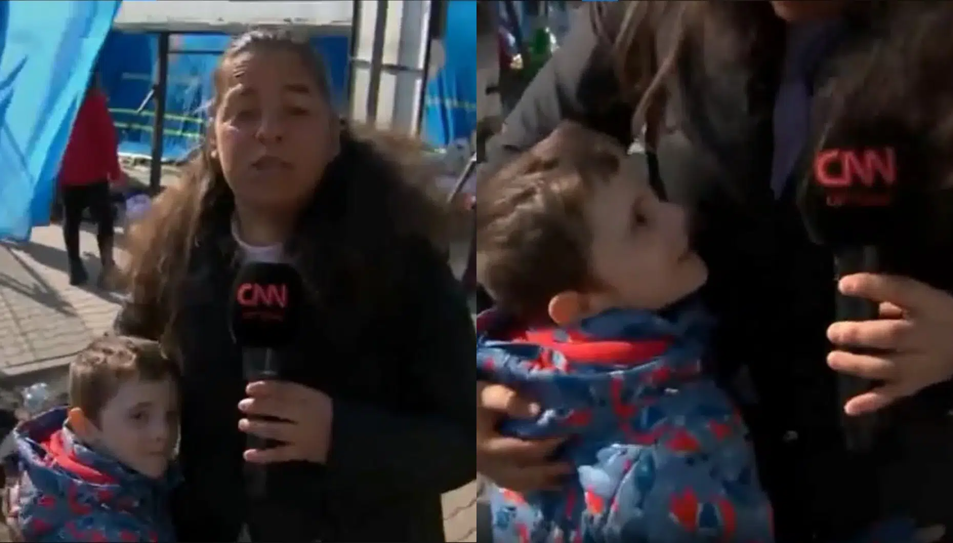 Jornalista Cnn Portugal, Abraço Criança