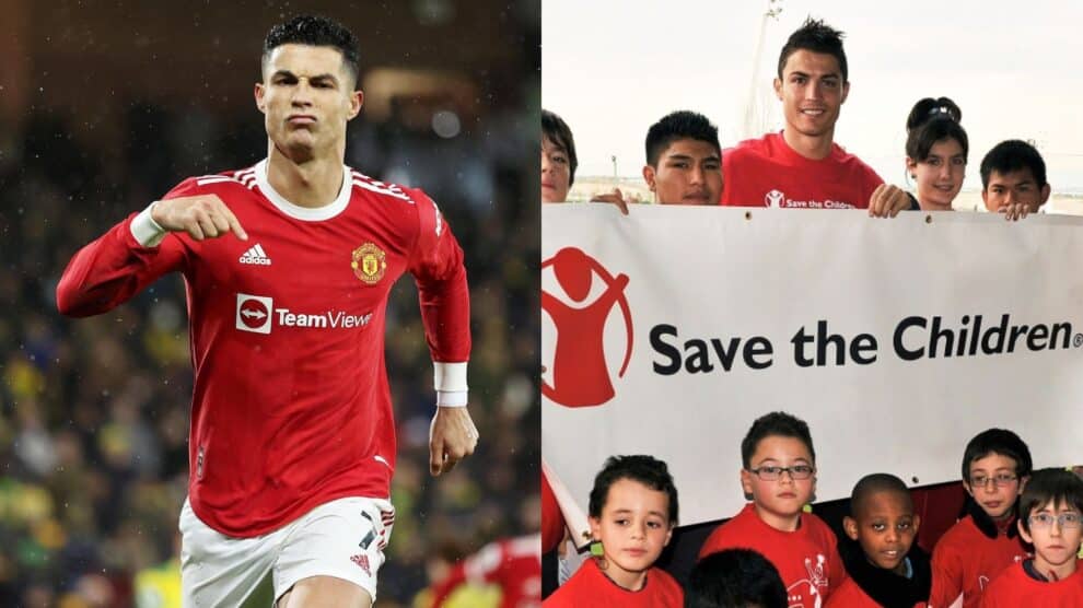 Cristiano Ronaldo Save The Children