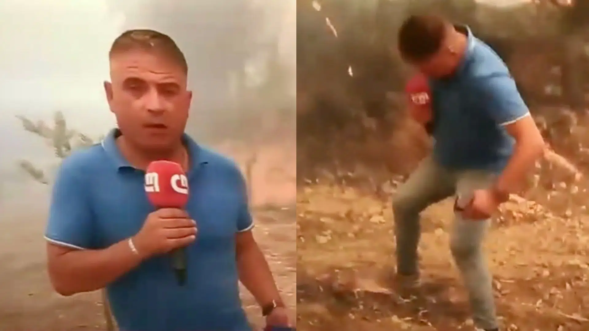 Incendio Reporter Cmtv