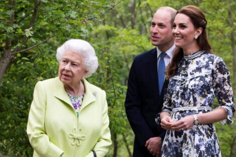 Rainha Isabel Ii Principe William Kate Middleton
